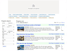 Tablet Screenshot of bookings.beachhomecostarica.com